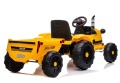 Traktor na Akumulator z Przyczepą  CH9959 Żółty