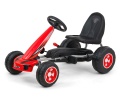 MILLY MALLY GOKART NA PEDAŁY VIPER CZERWONY OD 3 LAT