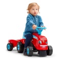 FALK BABY JEŹDZIK TRAKTOREK GO CZERWONY Z PRZYCZEPKĄ OD 12 M-CY 200B