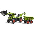 FALK TRAKTOR NA PEDAŁY Z PRZYCZEPĄ, ŁYŻKĄ I ŁADOWARKĄ CLAAS AVEC 3-7 LAT 2070W