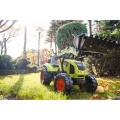 FALK DUŻY TRAKTOR NA PEDAŁY Z PRZYCZEPĄ, ŁYŻKĄ I ŁADOWARKĄ CLAAS AXOS 3-7 LAT 1010W