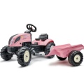FALK TRAKTOR NA PEDAŁY Z PRZYCZEPĄ COUNTRY STAR RÓŻOWY OD 2 LAT 2056L