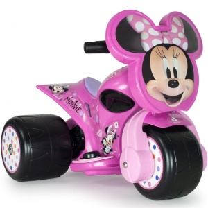 INJUSA TRÓJKOŁOWY JEŹDZIK MOTOR NA AKUMULATOR 6V MYSZKA MINNIE 12501