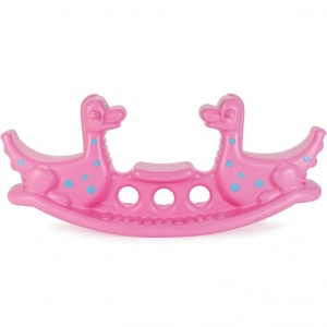 WOOPIE BUJAK WIELOOSOBOWY HUŚTAWKA DINO PINK 30814