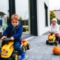 FALK BABY JEŹDZIK TRAKTOREK JCB Z PRZYCZEPKĄ OD 12 M-CY 215C