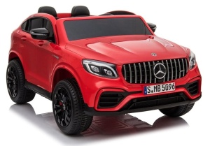 SAMOCHÓD NA AKUMULATOR 2OS. MERCEDES GLC 63S CZERWONY