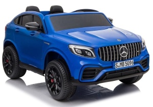 SAMOCHÓD NA AKUMULATOR 2OS. MERCEDES GLC 63S NIEBIESKI LAKIER MP4