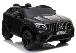 SAMOCHÓD NA AKUMULATOR 2OS. MERCEDES GLC 63S CZARNY LAKIER MP4