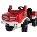 ROLLY TOYS SAMOCHÓD NA PEDAŁY MERCEDES UNIMOG STRAŻ POŻARNA 3-8 LAT 038220