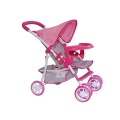 MILLY MALLY WÓZEK SPACEROWY DLA LALEK KATE PRESTIGE PINK