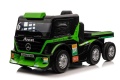 Auto Na Akumulator Mercedes + Naczepa XMX622B  Zielony LCD