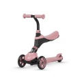 QPLAY HULAJNOGA JEŹDZIK Z PCHACZEM 3w1 SEMA PINK