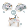 SMOBY LITTLE SIEDZONKO INTERAKTYWNE STOLIK DO ZABAWY 3w1 140103