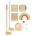 TOOKY TOY DREWNIANY ZESTAW DO GRY W GOLFA TH557