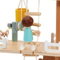 CLASSIC WORLD DREWNIANY DOMEK NA DRZEWIE DLA LALEK 31EL. CW50566