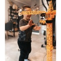 ZDALNIE STEROWANY DŹWIG ŻURAW 103 CM Z AKCESORIAMI 30678