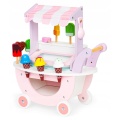 ECOTOYS DREWNIANY WÓZEK SKLEP LODZIARNIA DLA DZIECI 12EL. TL89015