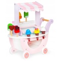 ECOTOYS DREWNIANY WÓZEK SKLEP LODZIARNIA DLA DZIECI 12EL. TL89015
