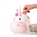 ADAM TOYS BUJACZEK Z FOTELIKIEM SŁODKI JEDNOROŻEC OD 10 M-CY