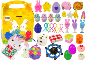 Zestaw Zabawek Wielkanocnych Fidget Toys Antystresowe 36 Elementów