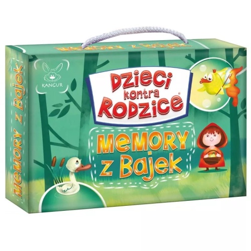 KANGUR DZIECI KONTRA RODZICE GRA MEMORY Z BAJEK