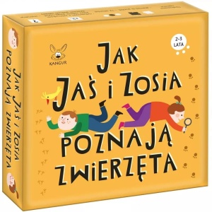 KANGUR GRA EDUKACYJNA JAK JAŚ I ZOSIA POZNAJĄ ZWIERZĘTA