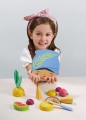 TENDER LEAF TOYS DREWNIANA DESKA Z OWOCAMI TROPIKALNYMI DO KROJENIA TL8281