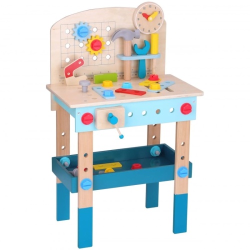 TOOKY TOY DREWNIANY STÓŁ WARSZTATOWY TK399