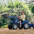 FALK TRAKTOR NA PEDAŁY Z ŁYŻKĄ I PRZYCZEPĄ NEW HOLLAND T8 3-7 LAT 3090M