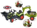 FALK TRAKTOR NA PEDAŁY Z PRZYCZEPĄ, ŁYŻKĄ I ŁADOWARKĄ CLAAS ARION 2-5 LAT 2040N