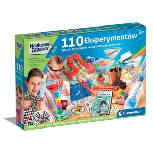 CLEMENTONI ZESTAW NAUKOWY 110 EKSPERYMENTÓW 50720
