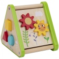 Tooky Toy Edukacyjne Pudełko Puzzle Układanka Sorter Ciągacz Nawlekanka 6w1 od 19 miesiąca