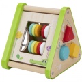 Tooky Toy Edukacyjne Pudełko Puzzle Układanka Sorter Ciągacz Nawlekanka 6w1 od 19 miesiąca