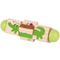 Tooky Toy Edukacyjne Pudełko Puzzle Układanka Sorter Ciągacz Nawlekanka 6w1 od 19 miesiąca