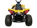 Quad Na Akumulator  CAN-AM Renegate Żółty