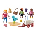 PLAYMOBIL CITY LIFE STARTER PACK OPIEKUNKA Z WÓZKIEM 71258