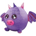COBI BIGGIES MASKOTKA PLUSZAK XXL DO POMPOWANIA FIOLETOWY SMOK 003127