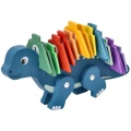 ADAM TOYS UKŁADANKA DINOZAUR Z CYFERKOWYMI PUZZLAMI N2039