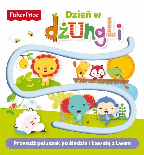 OLESIEJUK KSIĄŻECZKA FISHER PRICE DZIEŃ W DŻUNGLI