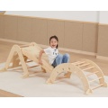 VIGA Drewniany Bujak Naturalny Montessori