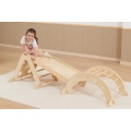 VIGA Drewniany Bujak Naturalny Montessori