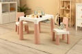 TOYZ STOLIK DZIECIĘCY + 2 KRZESEŁKA MONTI PINK