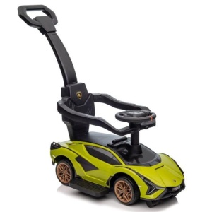 Jeździk z pchaczem Lamborghini QLS-996T zielony