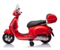 MILLY MALLY SKUTER NA AKUMULATOR DLA DZIECI VESPA GTS SUPER RED