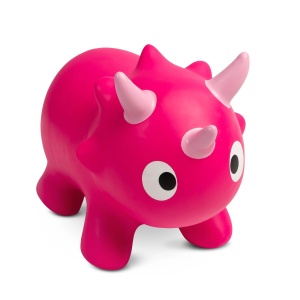 TOYZ GUMOWY SKOCZEK DZIECIĘCY DINU PINK