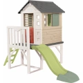 SMOBY LIFE DOMEK OGRODOWY DLA DZIECI NA PALACH Z PIASKOWNICĄ 810802