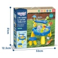 WOOPIE STOLIK WODNY XL Z KRZESEŁKIEM 2w1 PIASKOWNICA DELFINEK 12EL. 53705