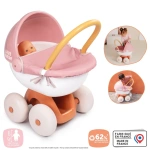 SMOBY BABY NURSE WÓZEK DLA LALEK GŁĘBOKI 220395