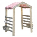 CLASSIC WORLD EDU Drewniana Brama Ogrodowa Pergola Kwietnik