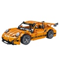 Klocki Konstrukcyjne Samochód GT Racing Pomarańczowy 1:14 1268 el.